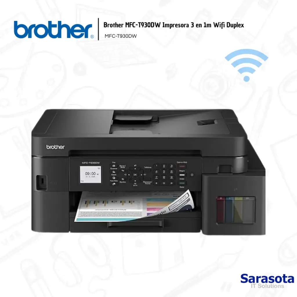 Brother MFC-T930DW Impresora 3 en 1m Wifi Duplex