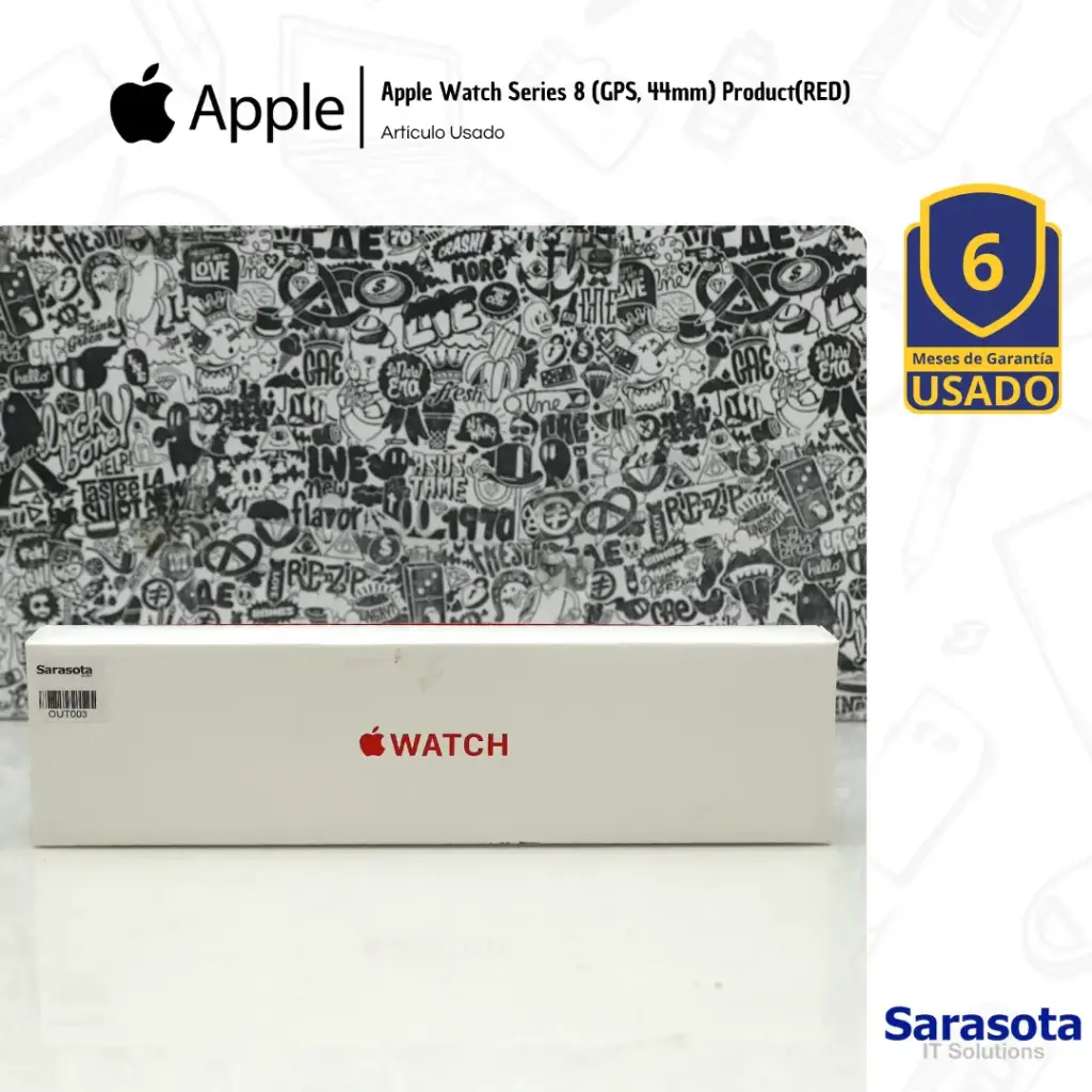 [OUT003] Outlet Apple Watch Series 8 (GPS, 44mm) Product(RED)