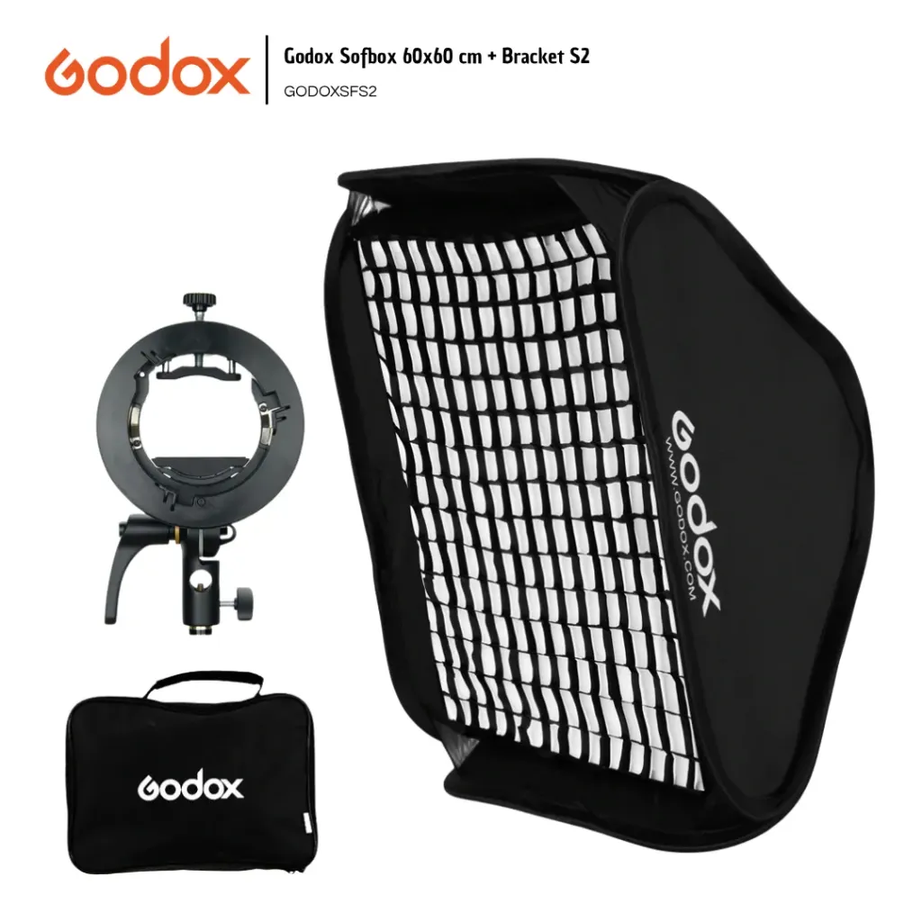 Godox Sofbox 60x60 cm + Bracket S2