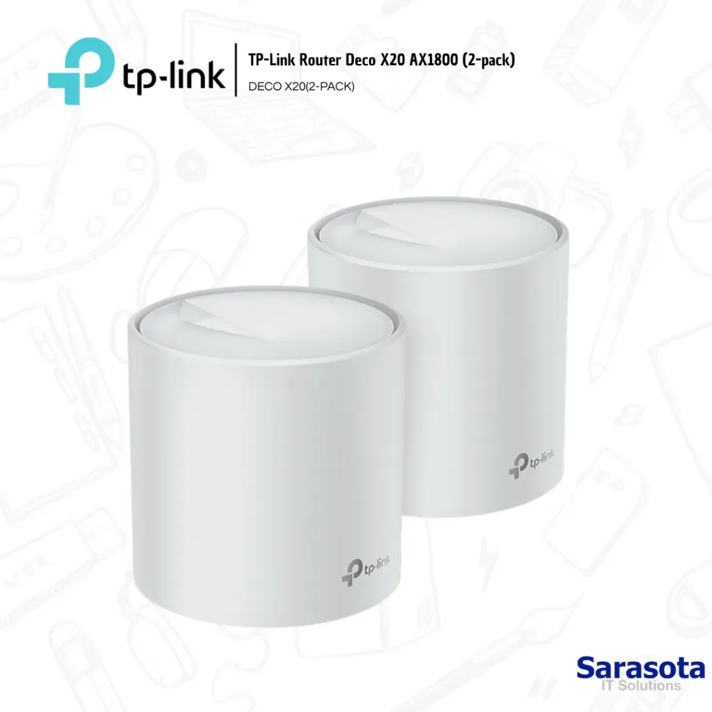 [TPL037] TP-Link Mesh Deco X20 AX1800 (2-pack)