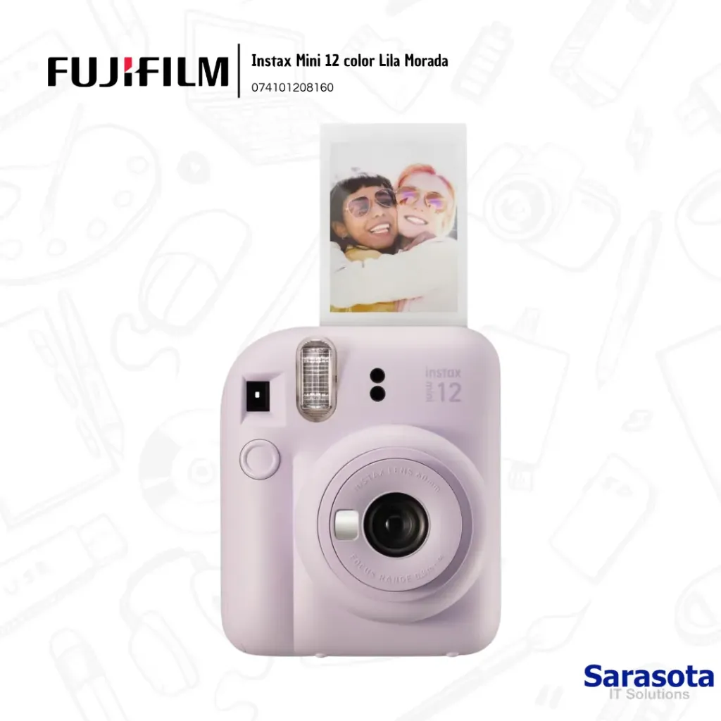 [FUJ008] Fujifilm Cámara Instax Mini 12 Lila Morada