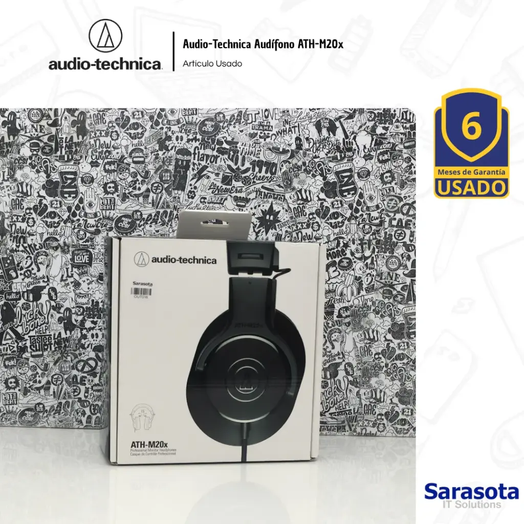 [OUT016] Outlet Audio-Technica Audífono ATH-M20x