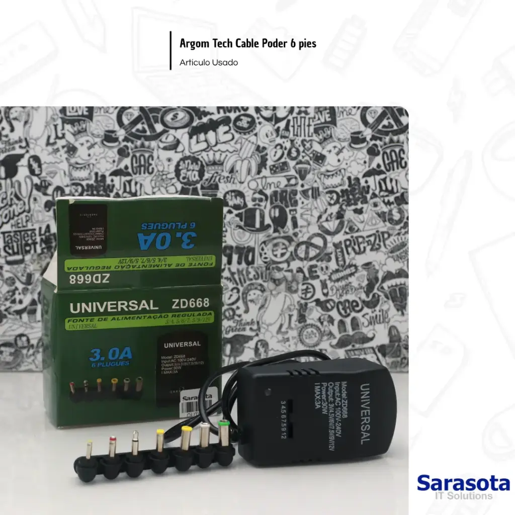 Outlet Cargador Universal 12V 3.0A