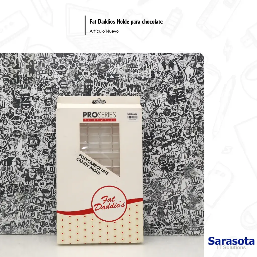 [OUT023] Outlet Fat Daddios Molde para chocolate