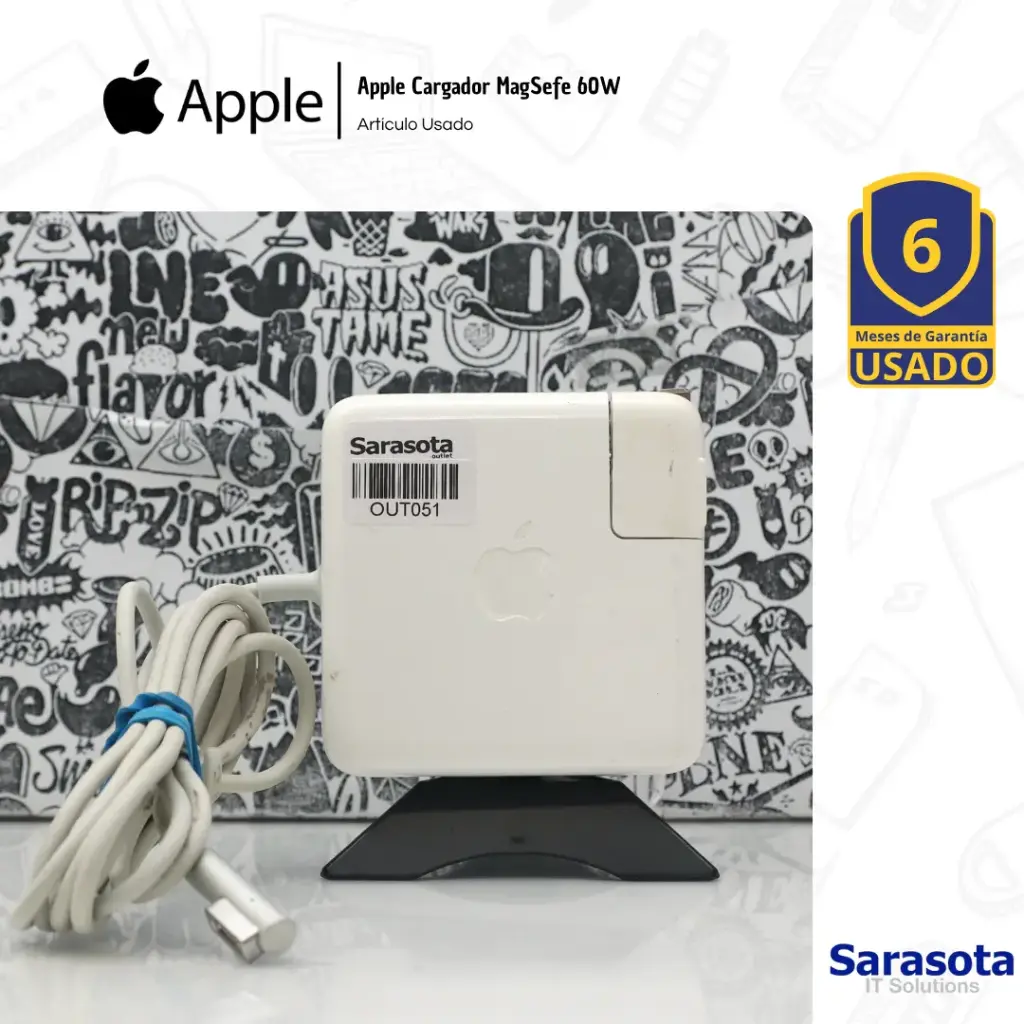 [OUT051] Outlet Apple Cargador MagSafe 60W