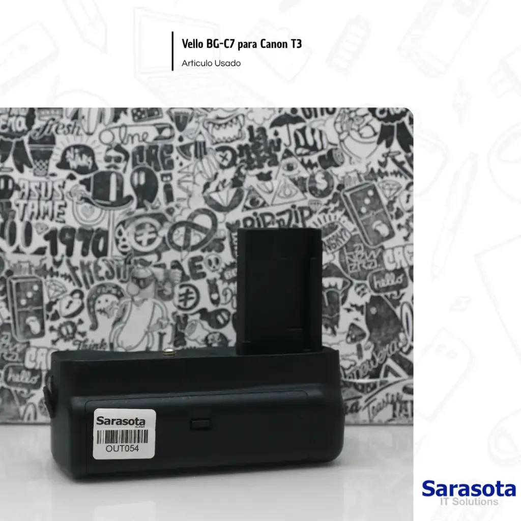 [OUT054] Outlet Vello BG-C7 para Canon T3