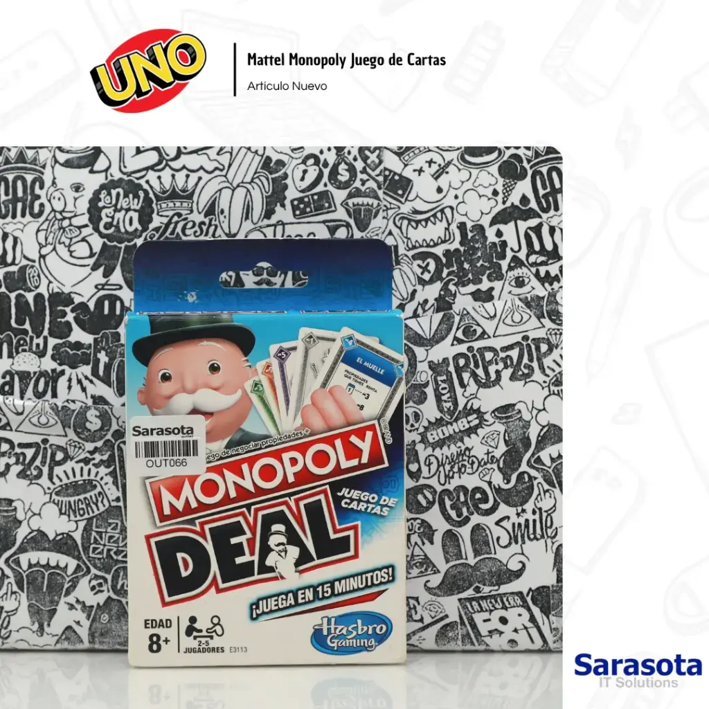 Outlet Monopoly Juego de Cartas