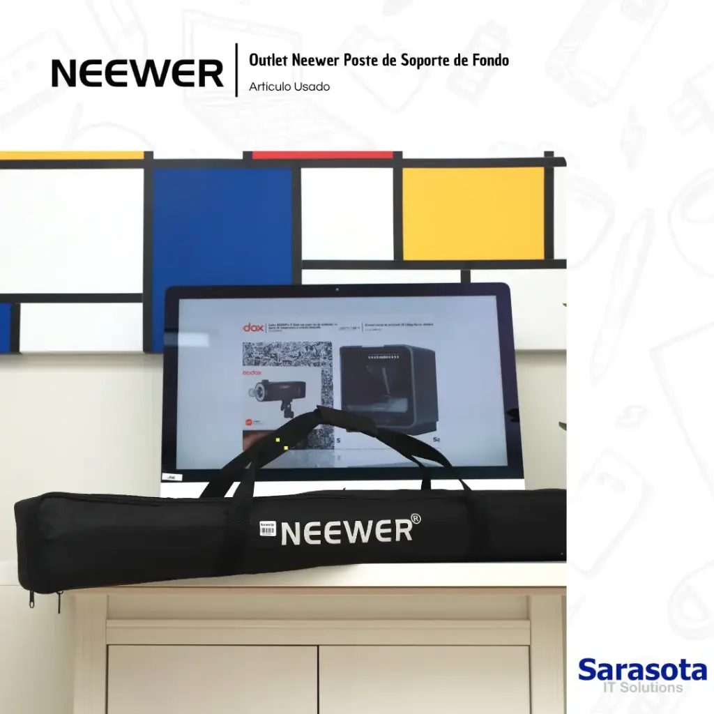 [OUT041] Outlet Neewer Poste de Soporte de Fondo