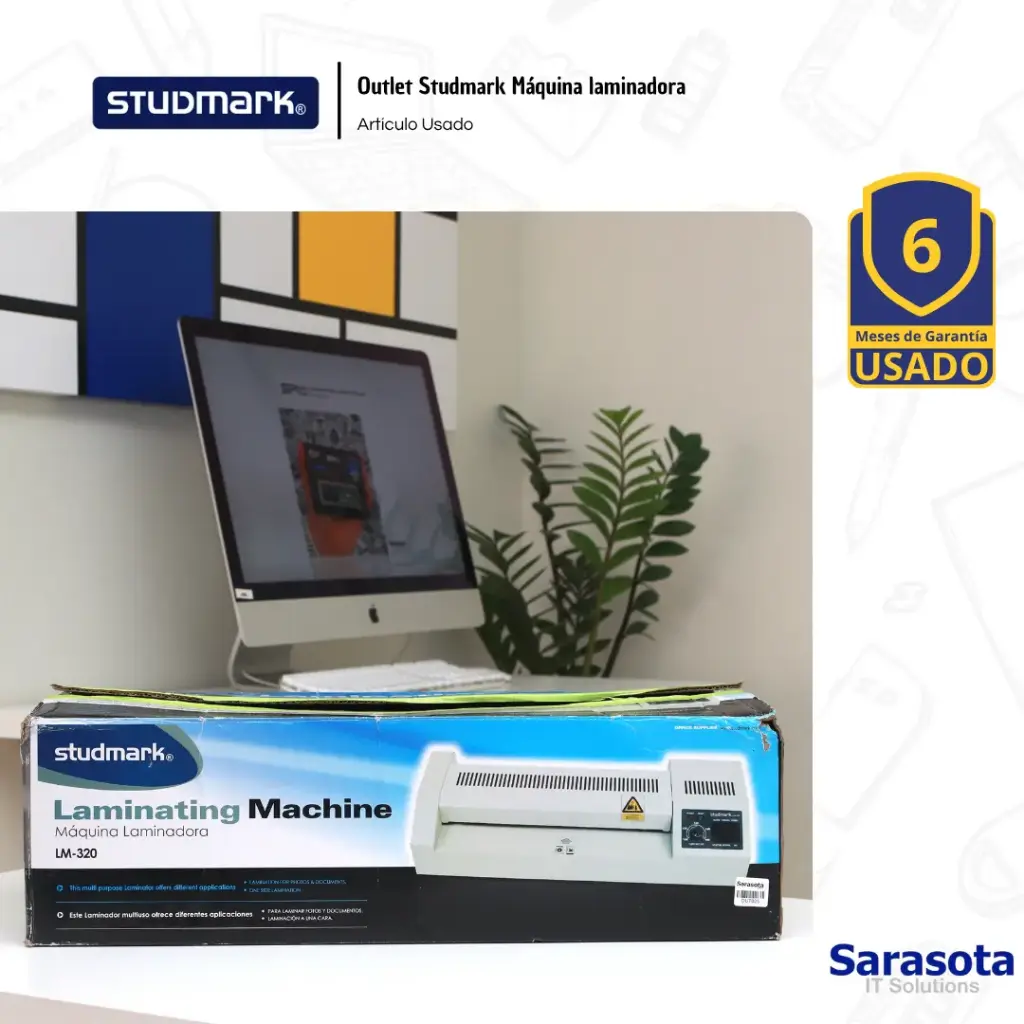 Outlet Studmark Máquina Laminadora LM-320