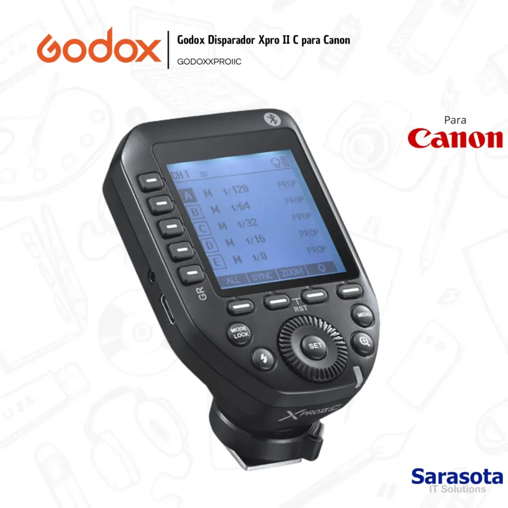 [GOD032] Godox Disparador Xpro II C Canon