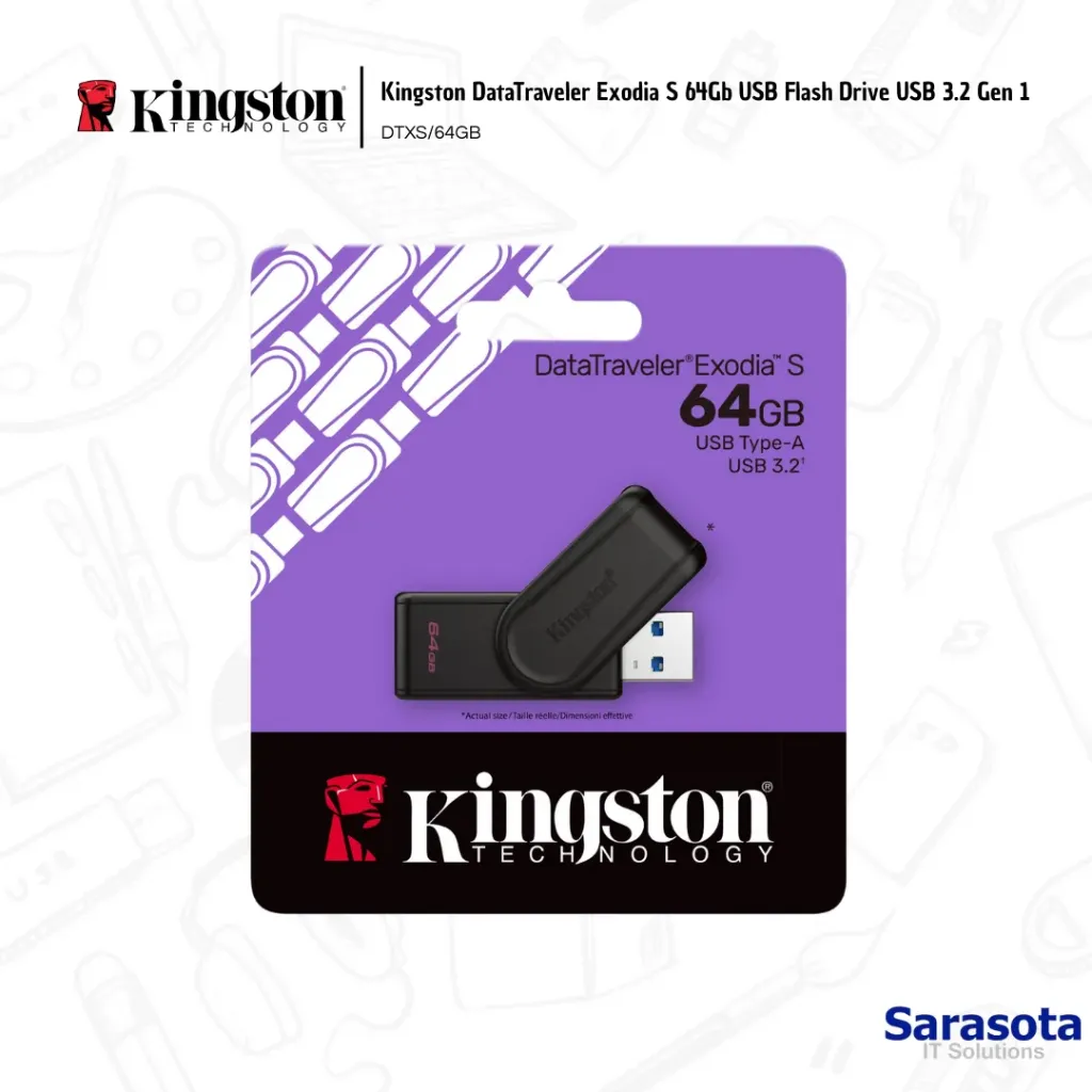 [KIN018] Kingston Pendrive 64Gb DataTraveler Exodia S