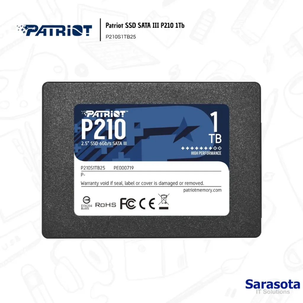 [PAT001] Patriot SSD SATA III P210 1Tb