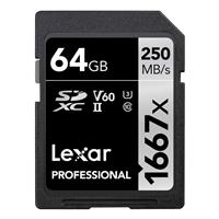 Lexar SD 1667x de 128 GB UHS-II