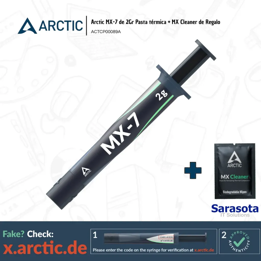 Arctic Pasta Térmica MX-7 2gr