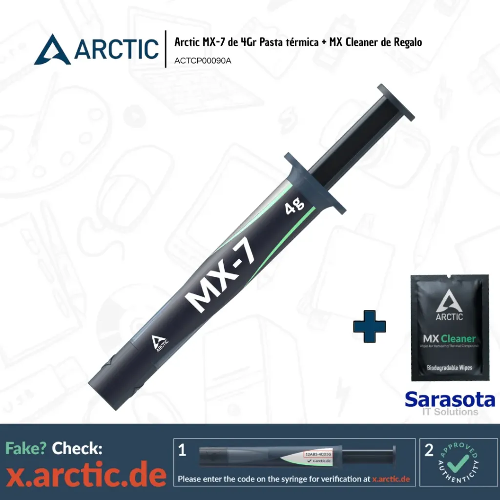 Arctic Pasta Térmica MX-7 4gr