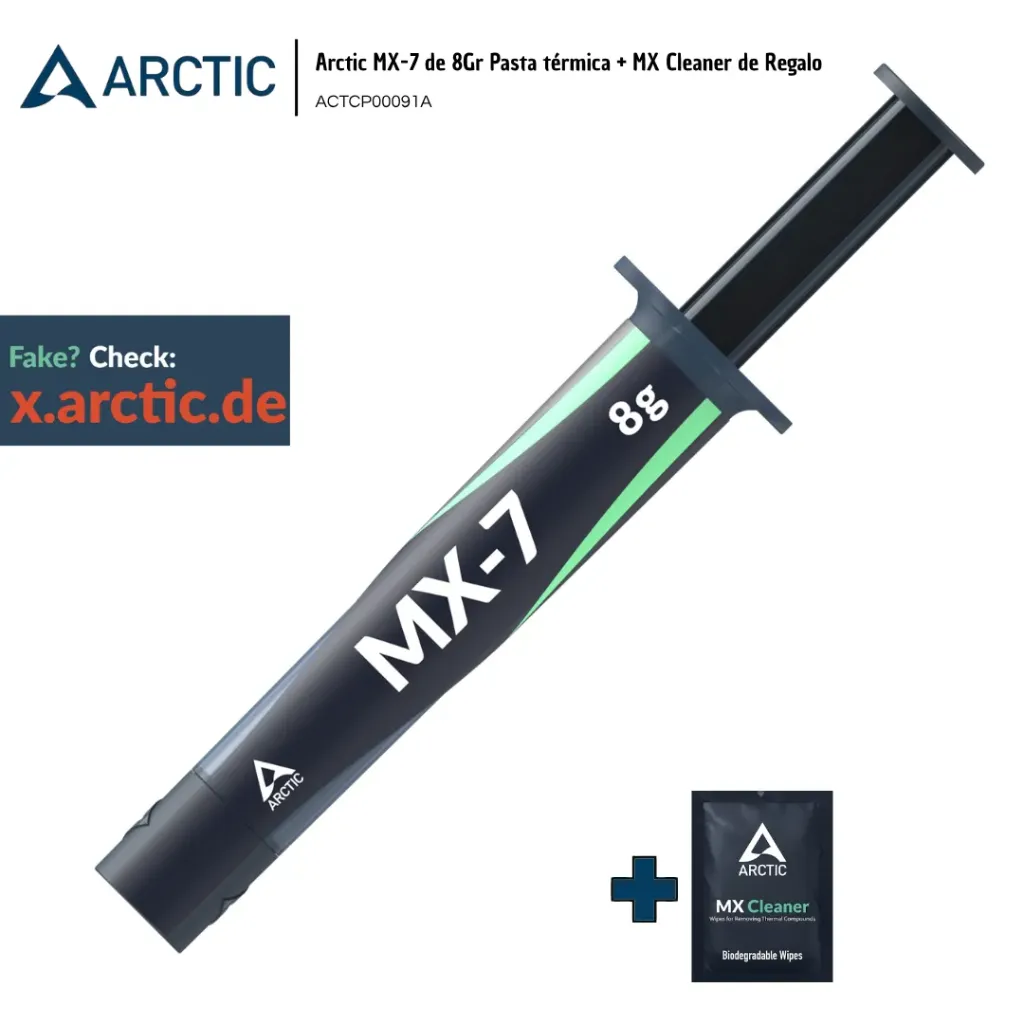 [ARC016] Arctic Pasta Térmica MX-7 8gr (ACTCP00091A)