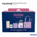 Fujifilm Cámara Instax Mini 12 Lila Morada Combo