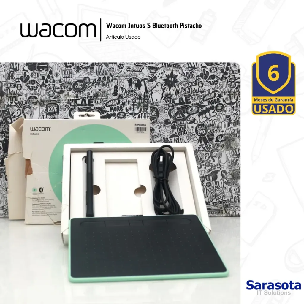 [OUT034] Outlet Wacom Intuos S Bluetooth Pistacho