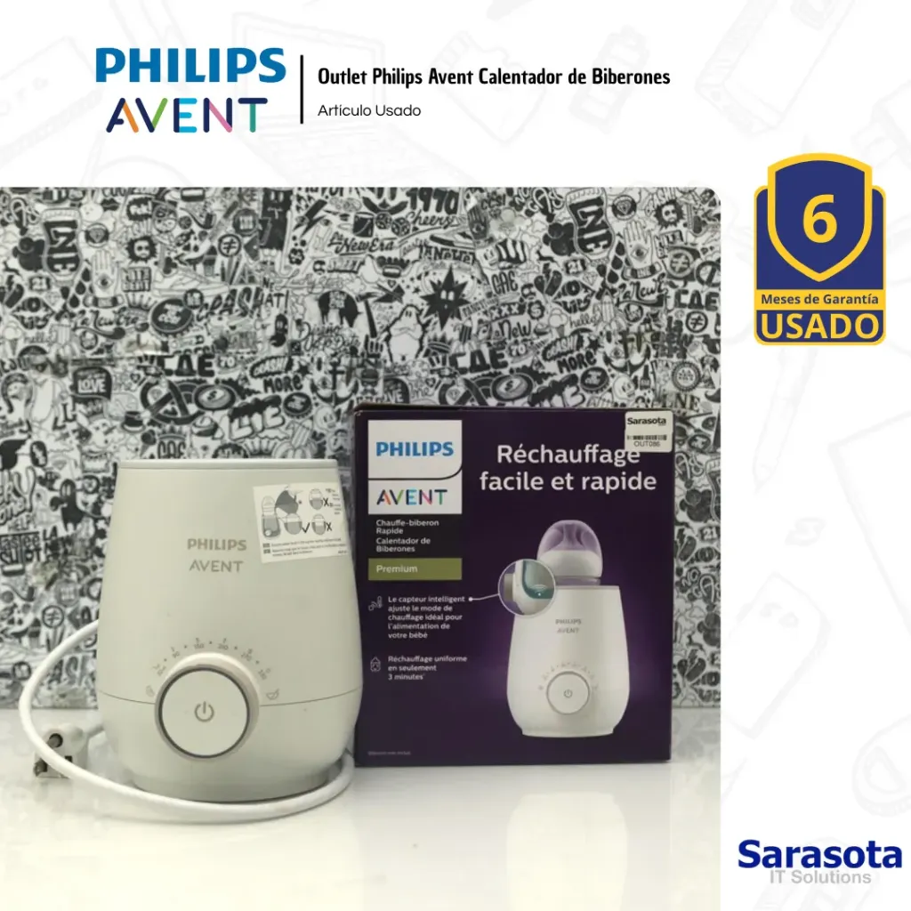 [OUT086] Outlet Philips Avent Calentador de Biberones