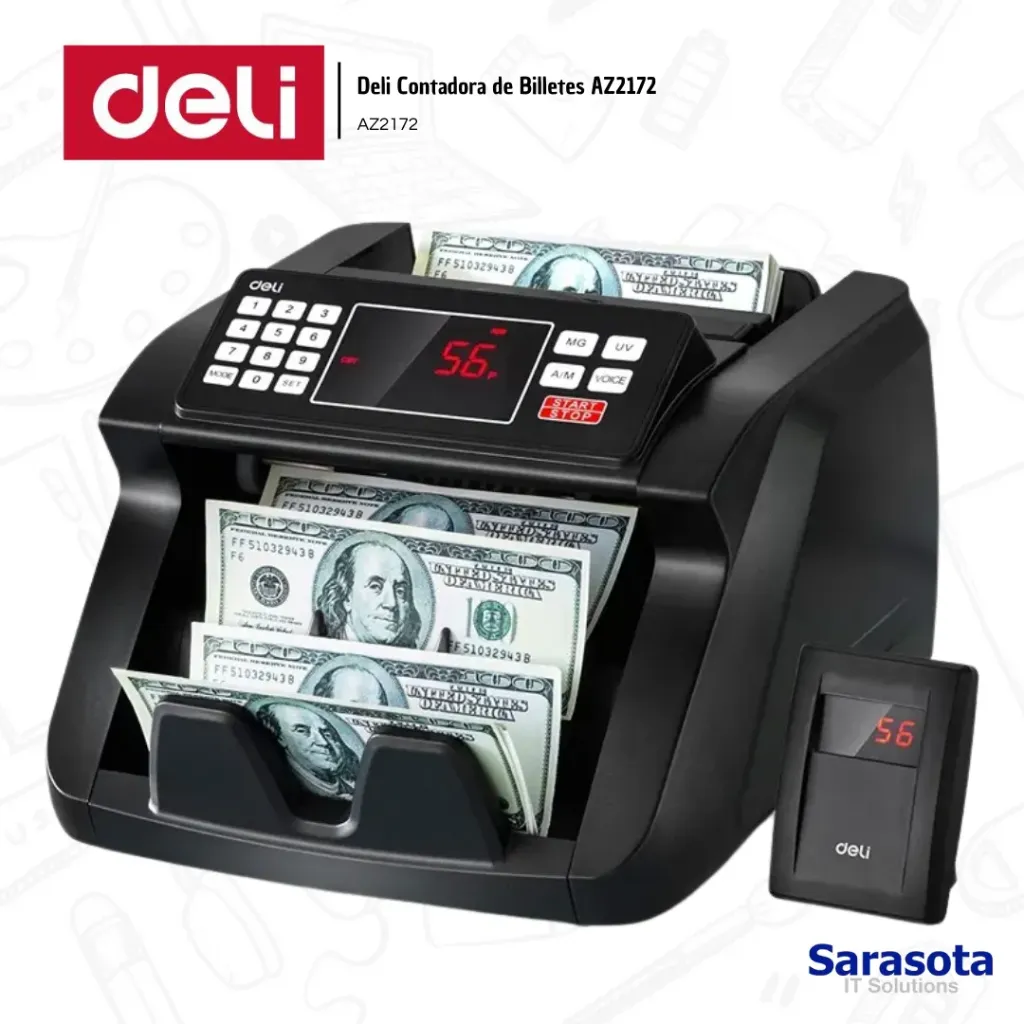 [DEL001] Deli Contadora de Billetes AZ2172.