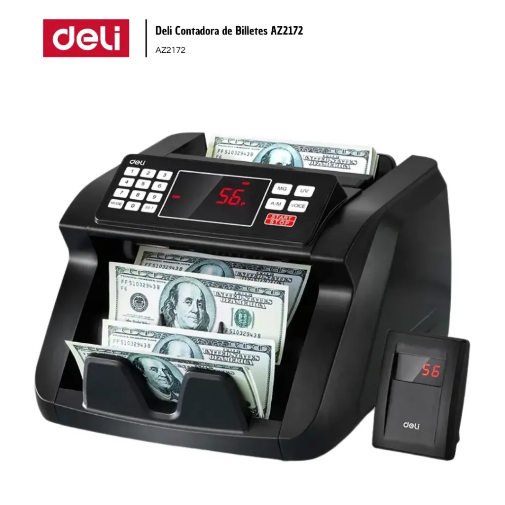 [DEL001] Deli Contadora de Billetes AZ2172