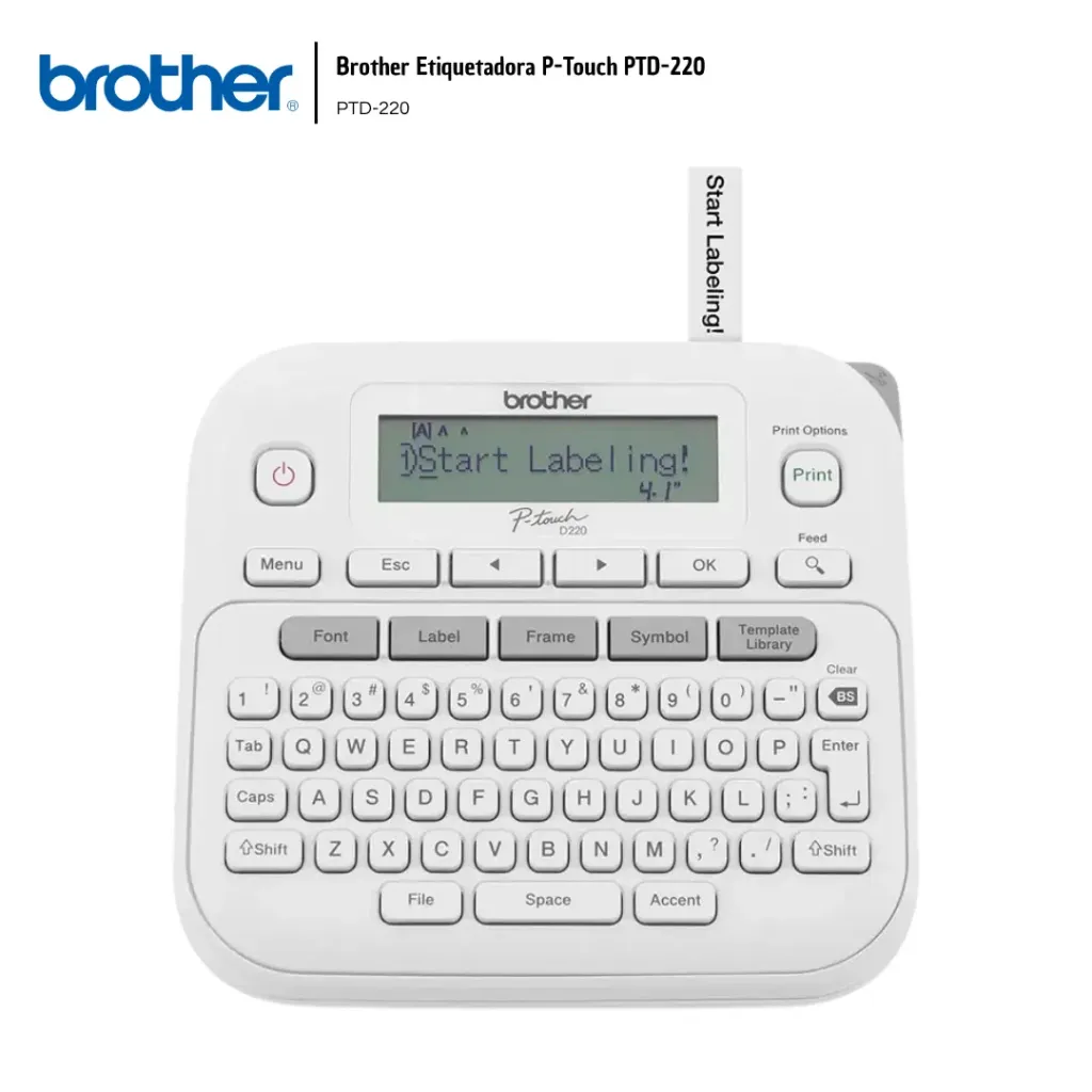 [BRO011] Brother Etiquetadora P-Touch PTD-220