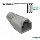 Genérico Botas para Terminal CAT5 o CAT6 100 Unidades