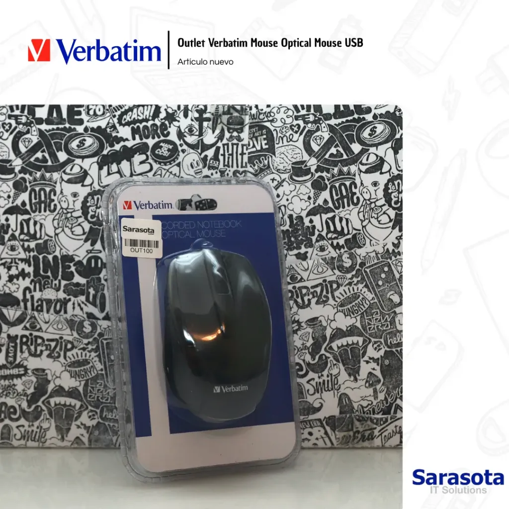 [OUT100] Outlet Verbatim Mouse Optical Mouse USB