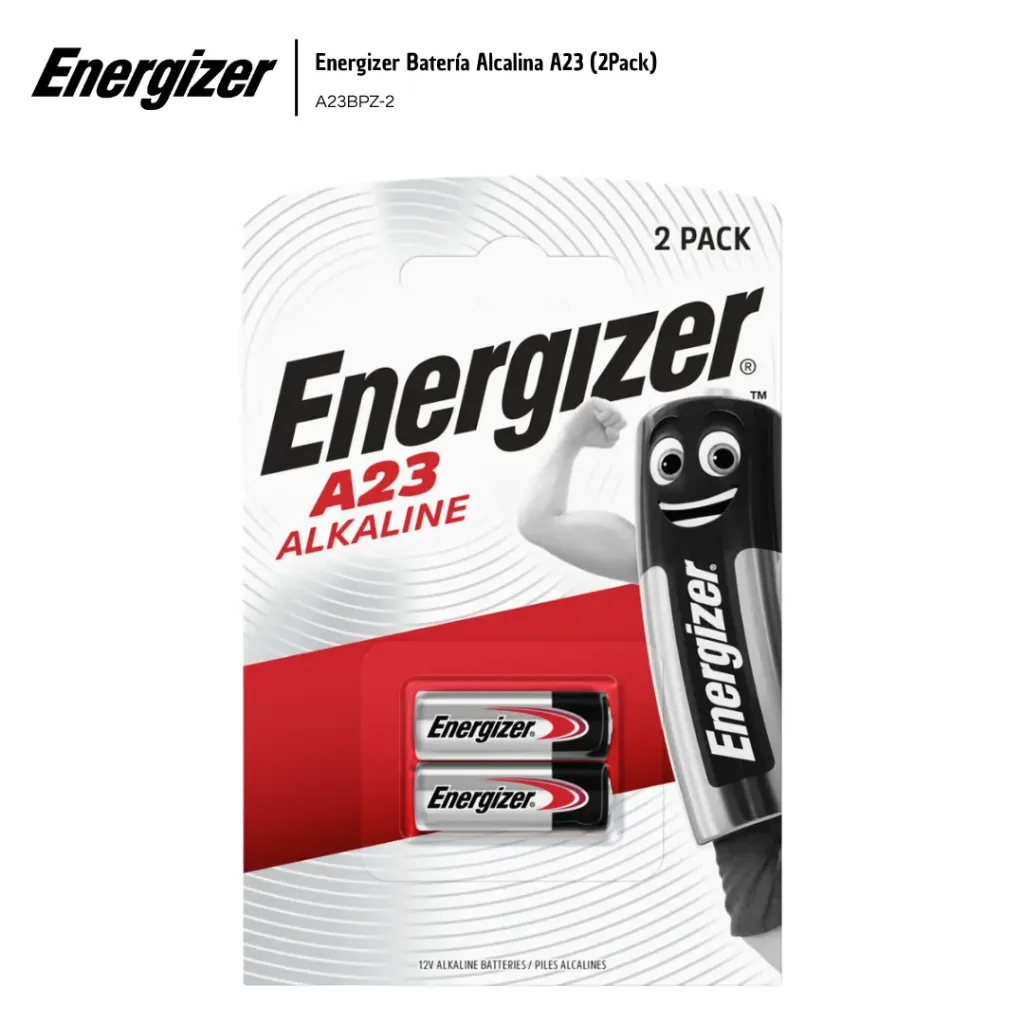 [ENE008] Energizer Batería Alcalina A23 (2Pack)
