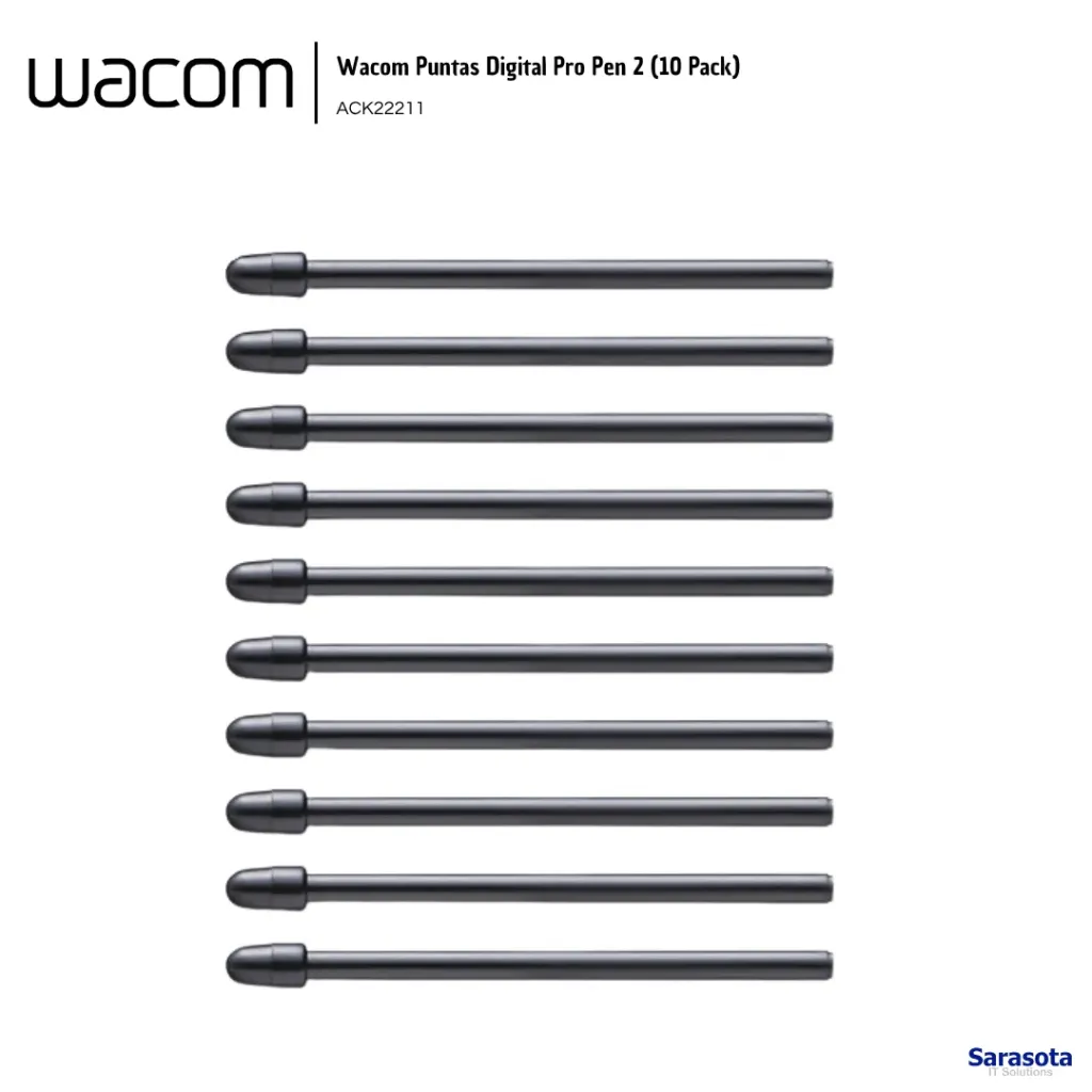 [WAC015] Wacom Puntas ACK22211 Digital Pro Pen 2 (10 Pack)