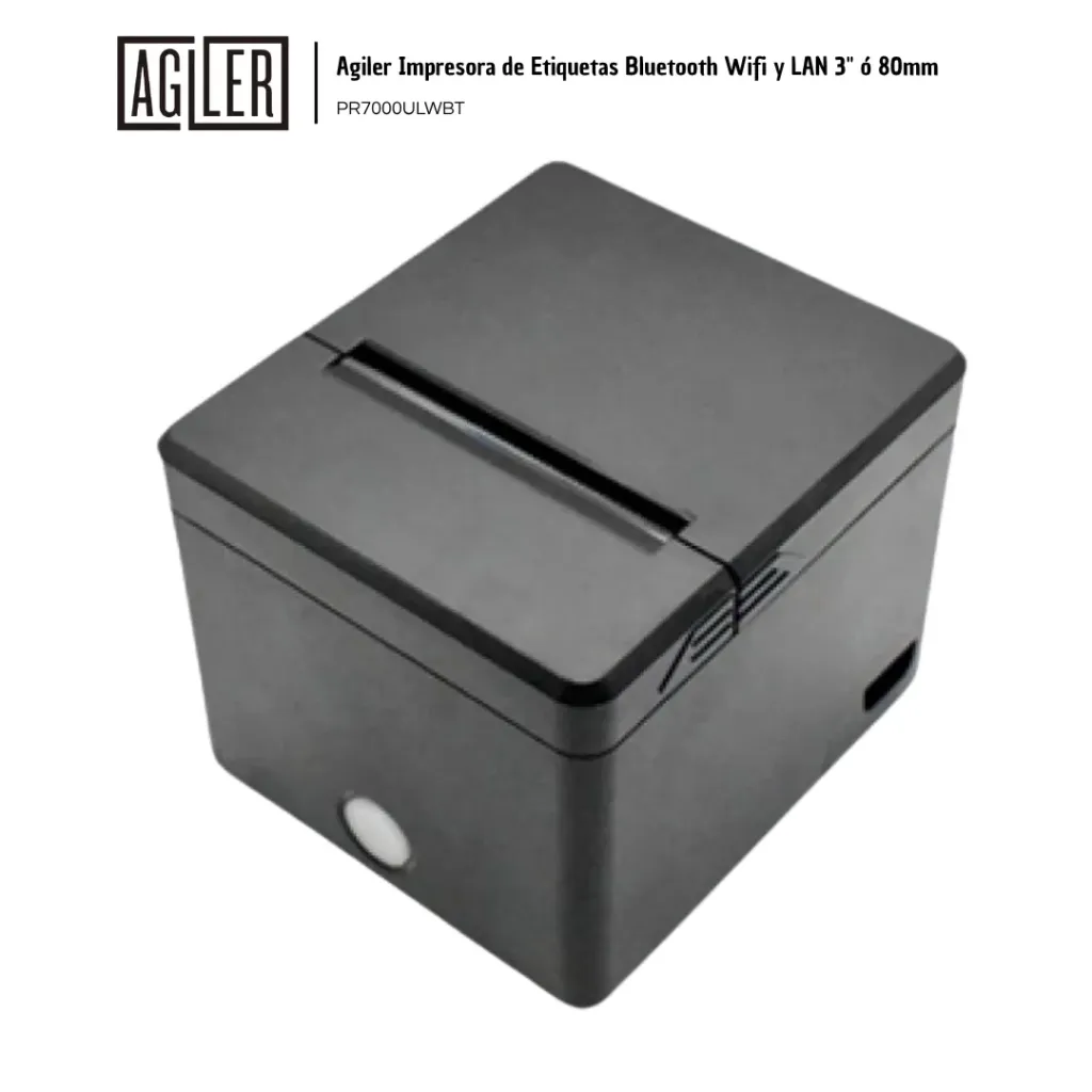 [AGI004] Agiler Impresora de Etiquetas Bluetooth Wifi y LAN 3" ó 80mm (AGI-PR7000ULWBT)