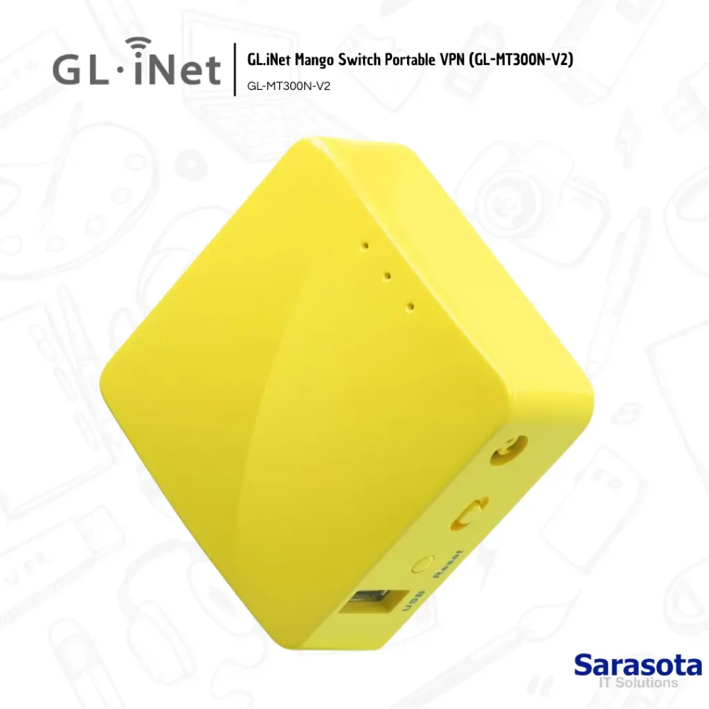 [GLI001] GL.iNet Mango Switch Portable VPN (GL-MT300N-V2)