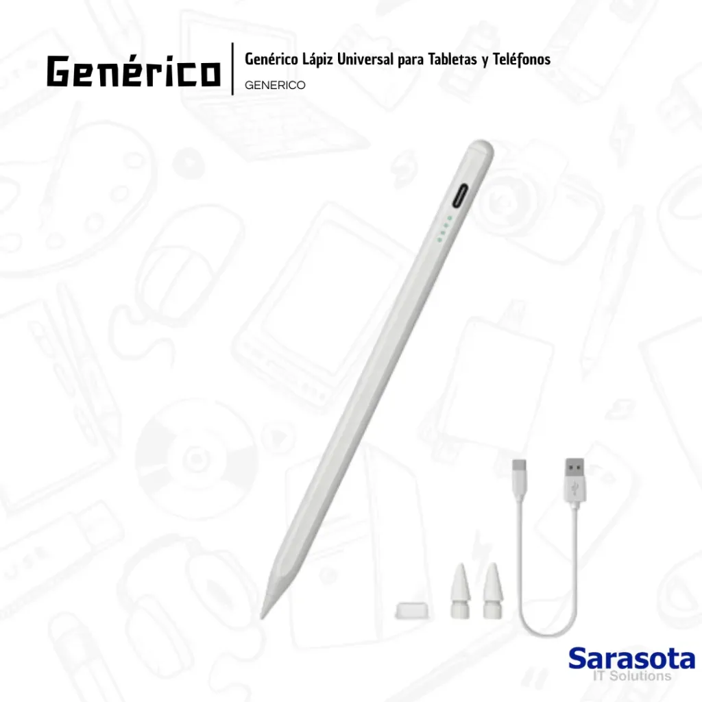 [GEN094] Genérico Lápiz Magnético Universal para iPad Tabletas y Teléfonos