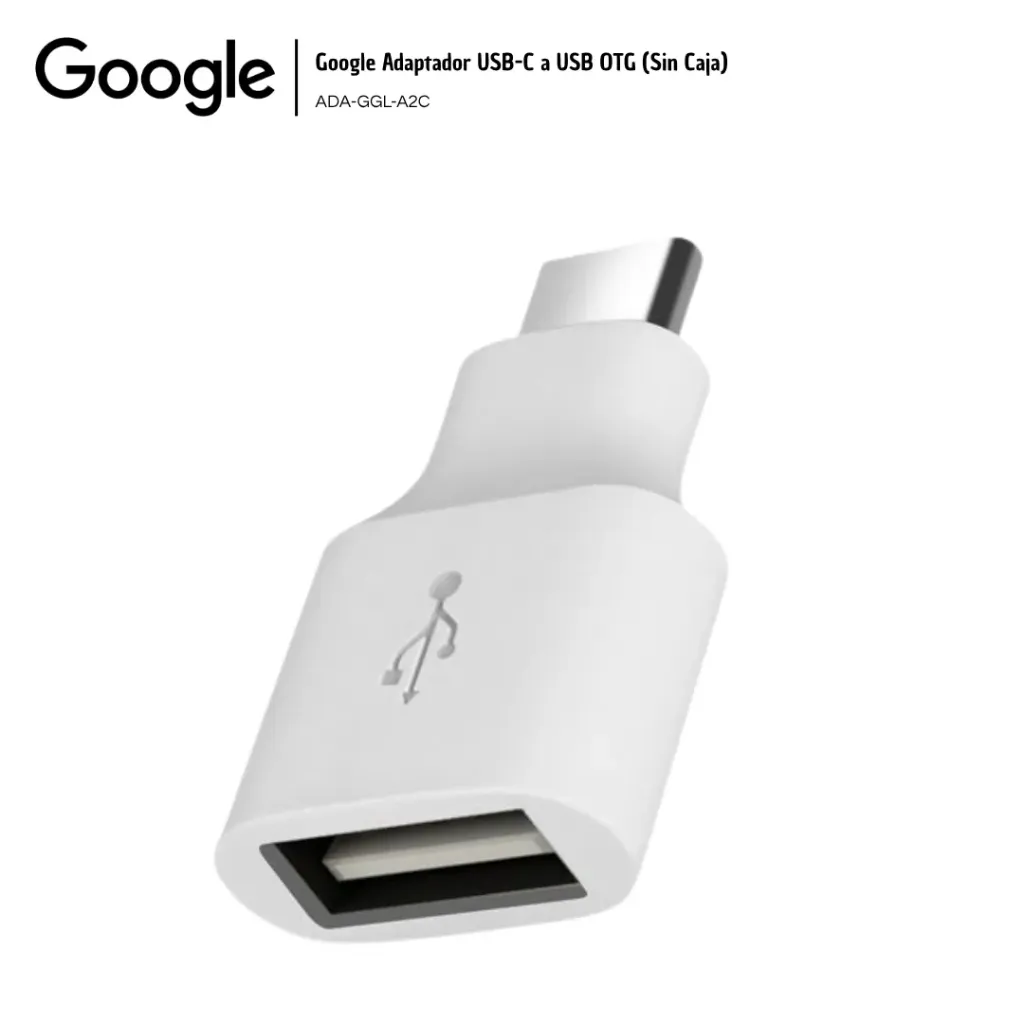 Google Adaptador USB-C a USB OTG (Sin Caja)