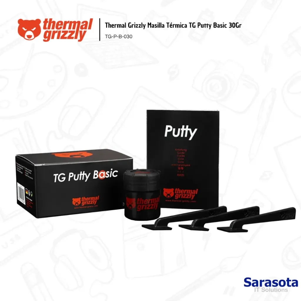 Grizzly Masilla Térmica TG Putty Basic 30Gr