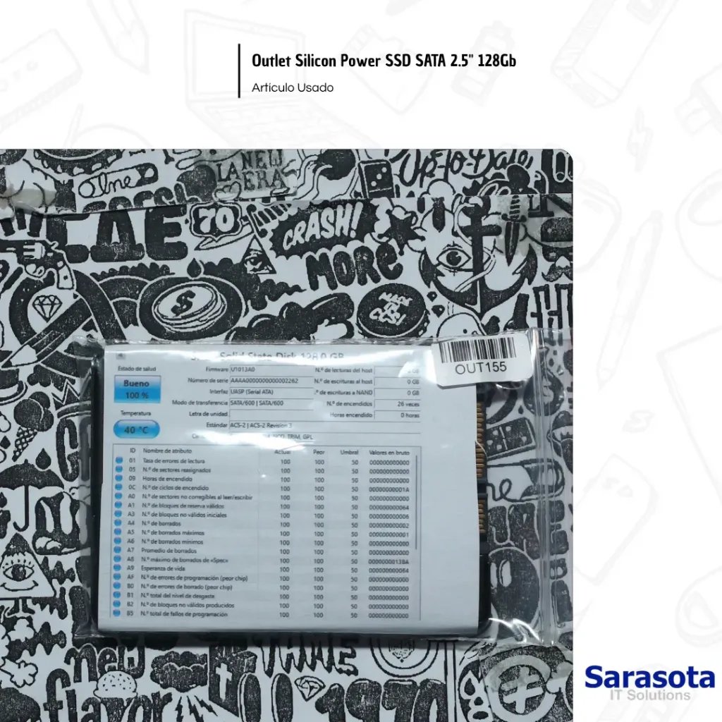 [OUT155] Outlet Silicon Power SSD SATA 2.5" 128Gb