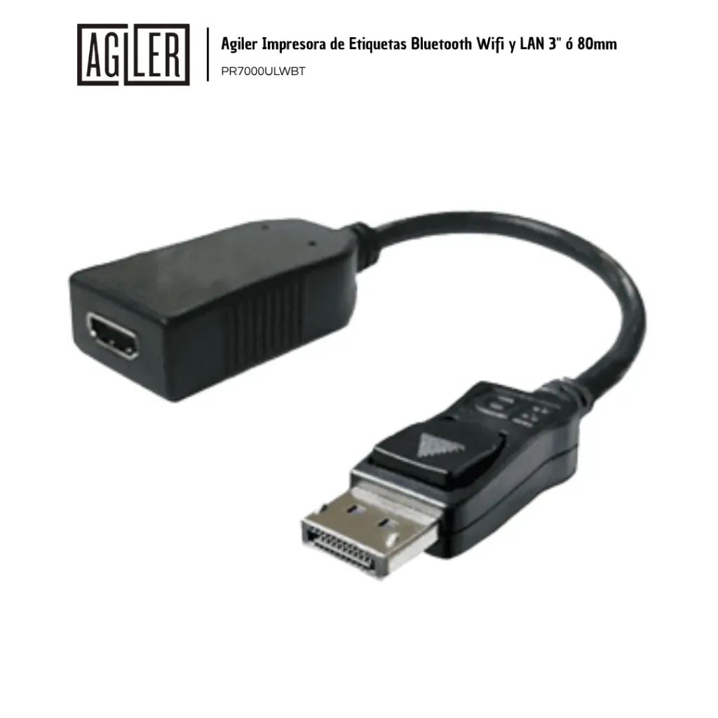 Agiler Adaptador Displayport a HDMI (AGI-1210)