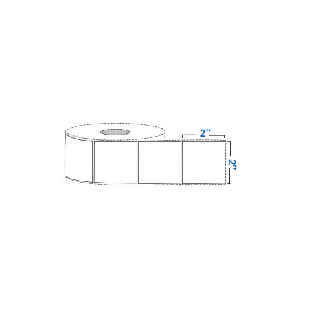 Genérico Rollo de Etiquetas 2X2" (968 Labels)