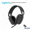 Logitech Audífonos Zone Vibe Wireless con micrófono Negro (981-001156)