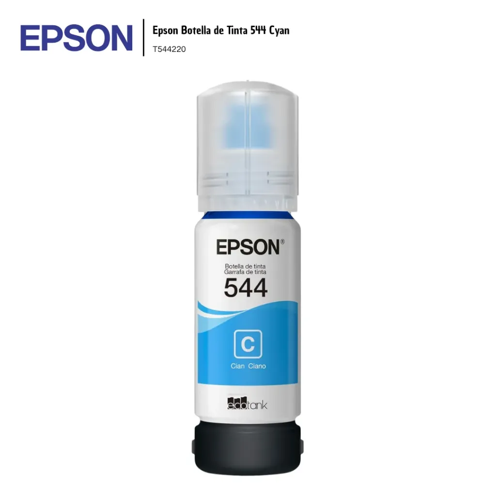 [EPS007] Epson Botella de Tinta 544 Cyan (T544220)