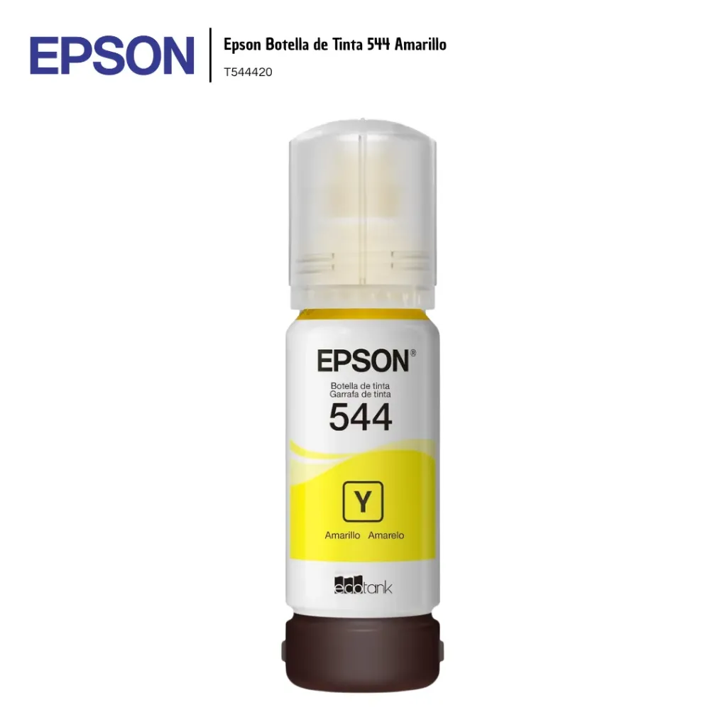 [EPS008] Epson Botella de Tinta 544 Amarillo (T544420)