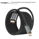 Argom Tech Cable USB-C Dura Max Carga Rápida USB 3.2 Gen2 Nylon, 6 Pies (ARG-CB-1401BK)