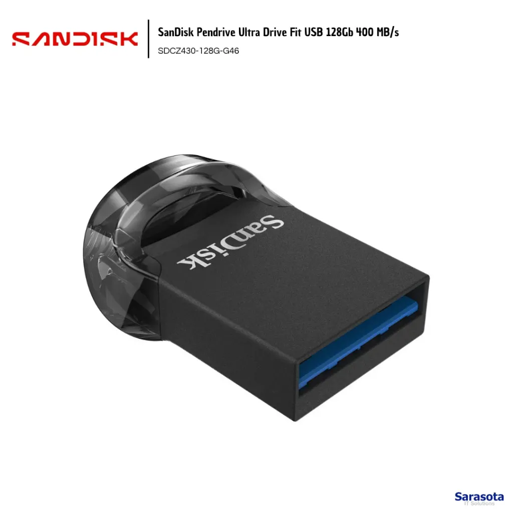 SanDisk Pendrive Ultra Drive Fit USB 128Gb (400 MB/s)