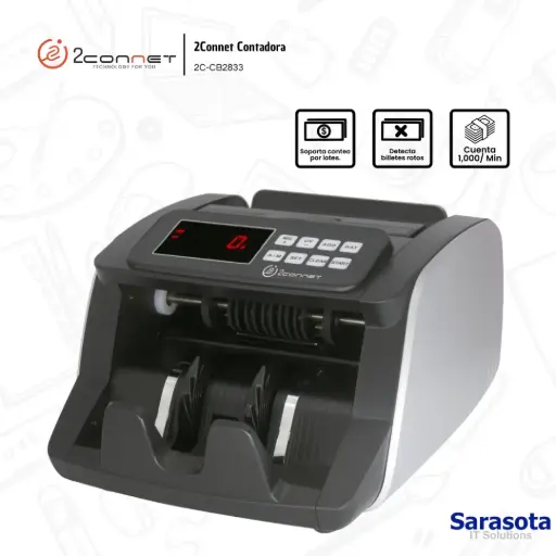 [2CO003] 2Connet Contador de Billetes