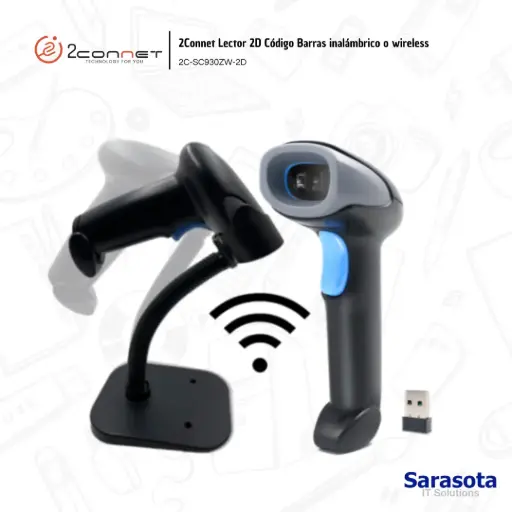 [2CO011] 2Connet Lector 2D inalámbrico