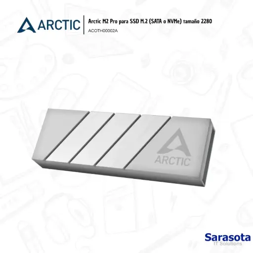 [ARC002] Arctic Disipador térmico M2 Pro 2280 Silver