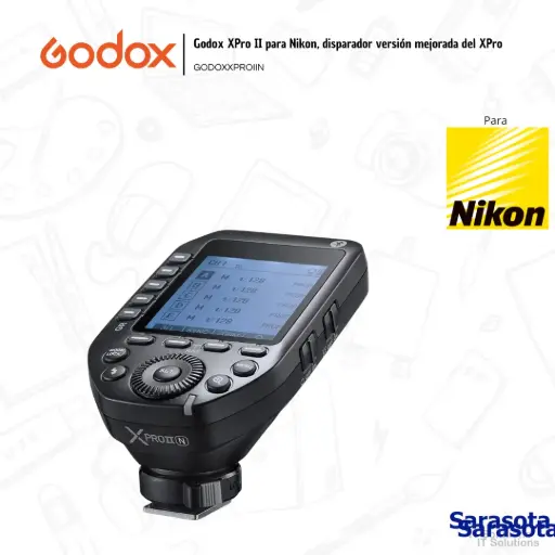 [GOD010] Godox Disparador Xpro II N Nikon