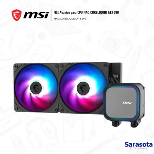 [MSI001] Msi Abanico Mag Coreliquid A13 240