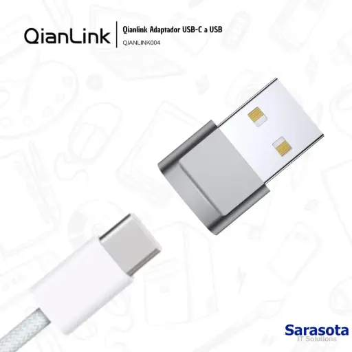 [QIA005] Qianlink Adaptador USB-C a USB