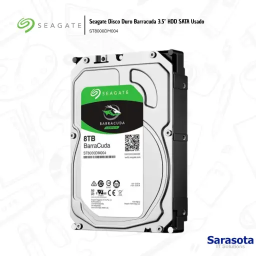 [SEA001] Seagate Disco Duro Barracuda 3.5" HDD SATA Usado